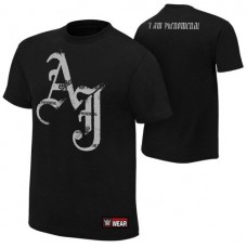 Футболка AJ Styles "I Am Phenomenal", футболка рестлера Эй Джей Стайлз "I Am Phenomenal"